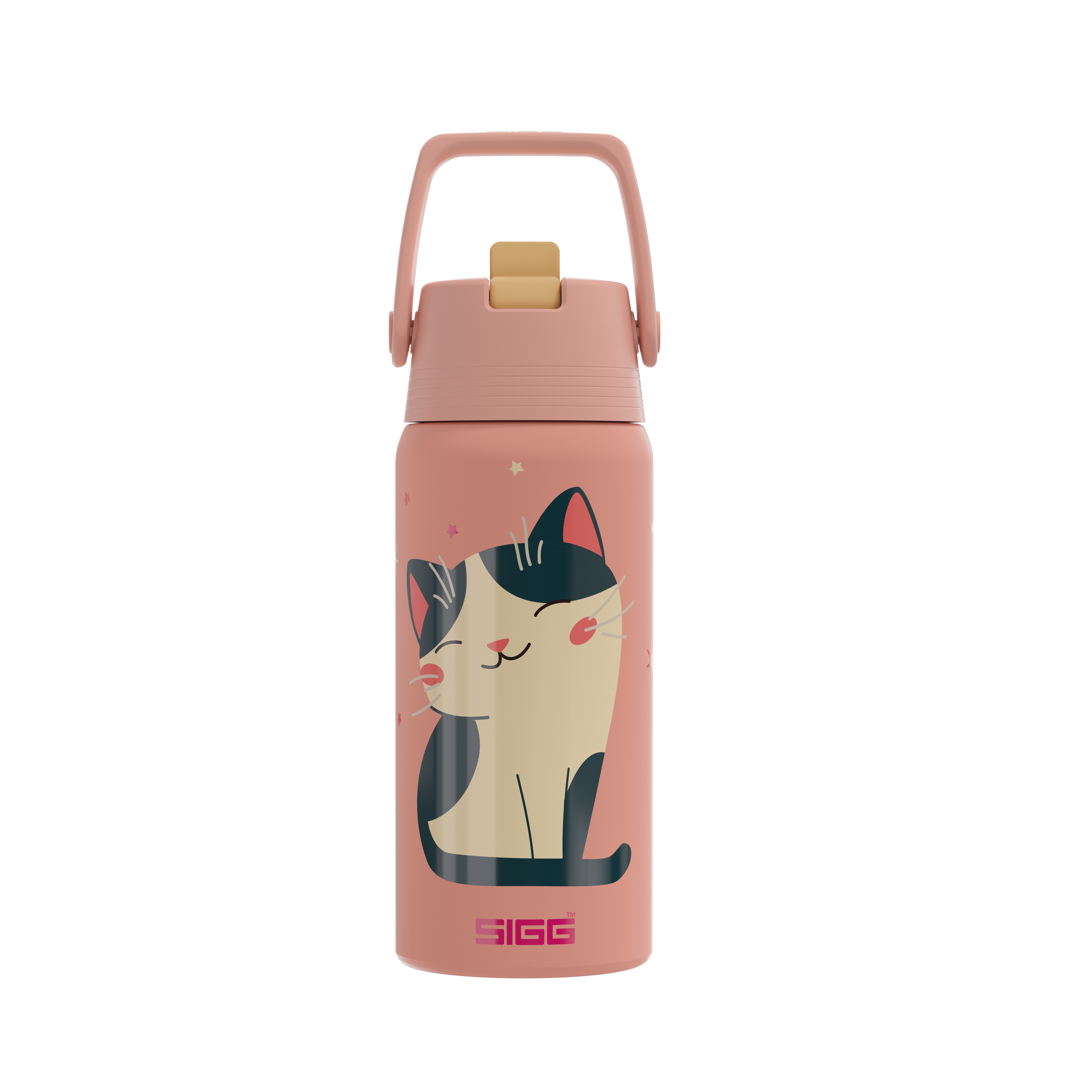 Kinder Thermo Trinkflasche Shield Therm ONE Kids FLIP Purrfect 0.5 L