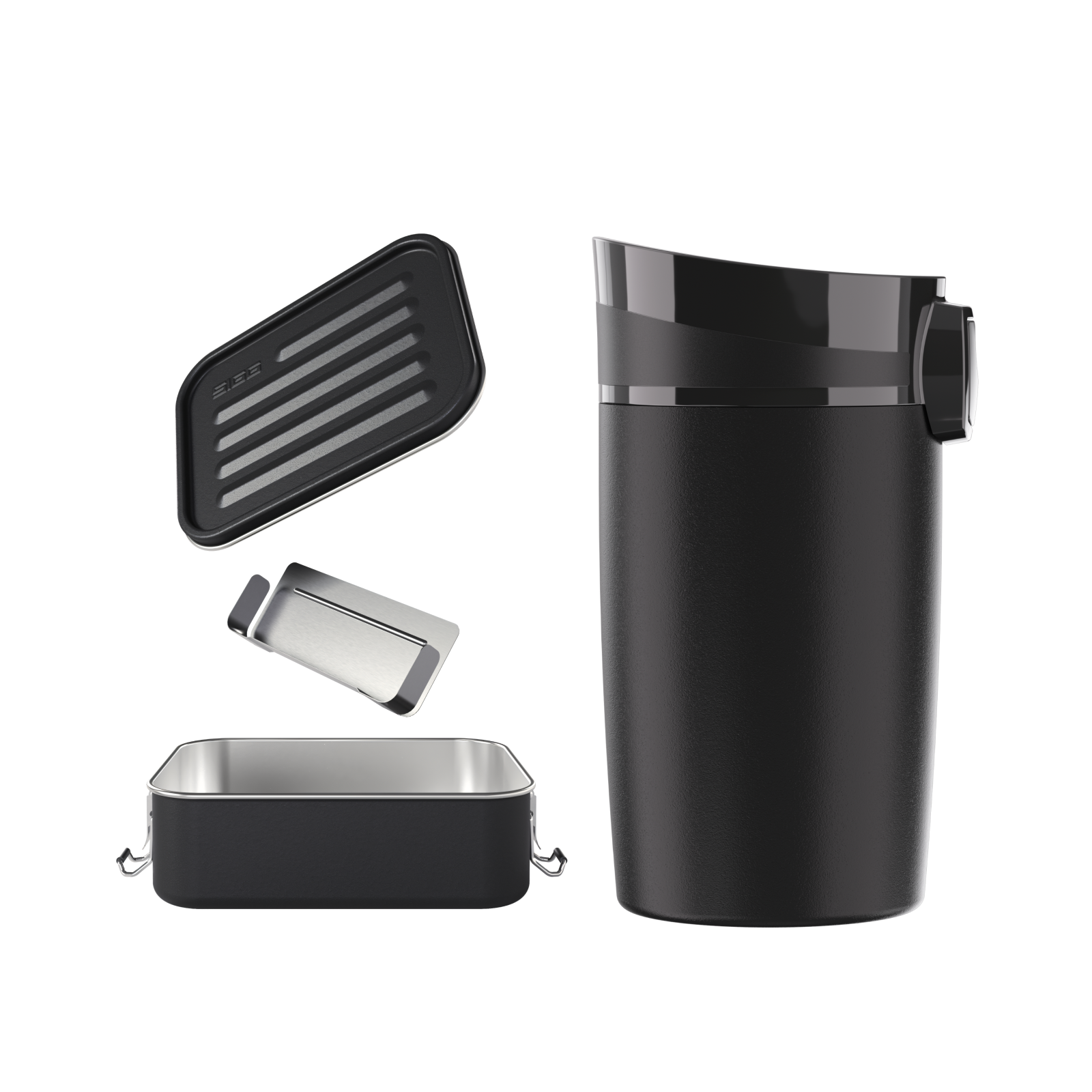 Lunch Bundle Gemstone + Miracle Mug – Black Edition