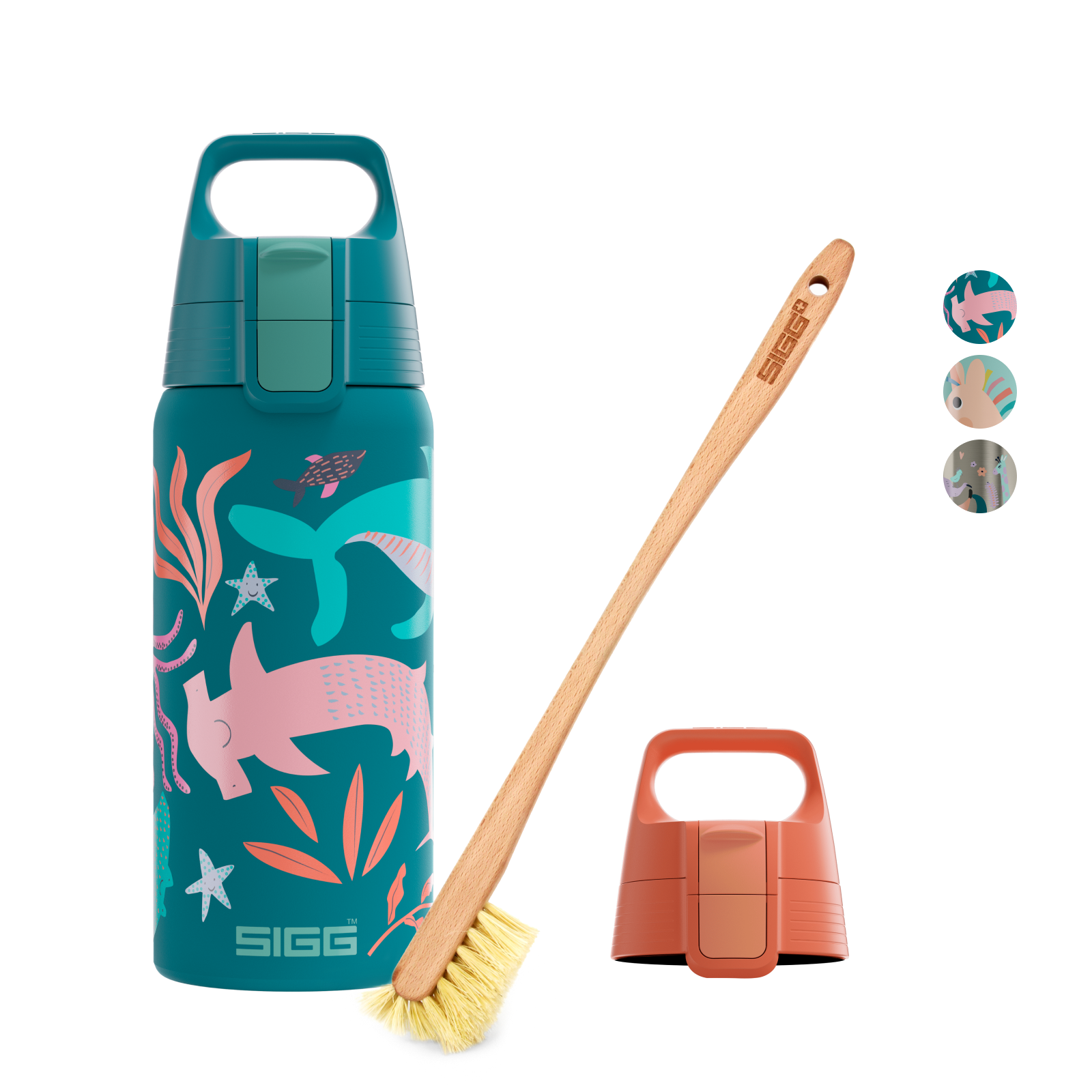 Kit pour enfants - Shield Therm One + brosse + capuchon de rechange 2